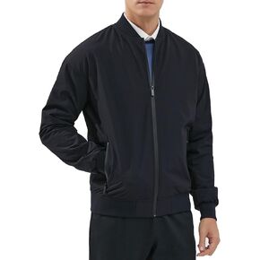 Men's Lightweight Flight Bomber Jackets Casual Varsity Windbreaker Track Jacket Outdoor Soft-Shell Golf Coat