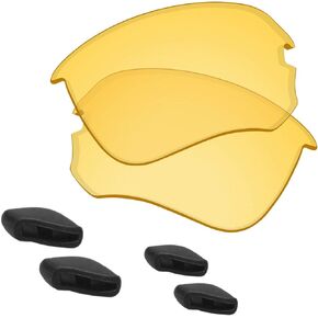 Si Speed Jacket Lenses & Nose Pieces Replacement for Oakley Sunglass OO9228 Polarized