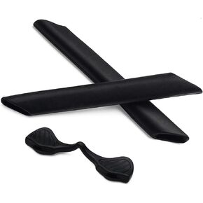PapaViva Replacement Nose Pads & Ear Socks Rubber Kits for Oakley RadarLock Path/RadarLock Pitch/RadarLock Edge/RadarLock XL