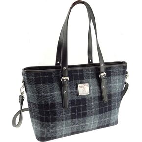 TARTAN TWEEDS Harris Tweed Large Tote Bag Spey LB1028