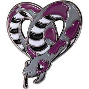 Demi Pride Demisexual Flag Gray Ace Enamel Pin