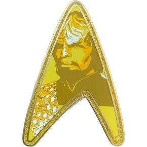 Zen Monkey Studios' Worf's Delta - The Next Generation Collectible Enamel Pin