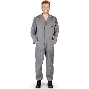 Mens Long Sleeve Basic Blended Coverall in Saudi Arabia