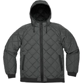 VIKTOS Men's Full Zip Casual Lightweight Insulated Operatus Jacket with Adjustable Hood in Kuwait