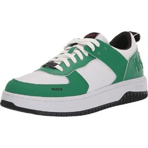 HUGO Men's Chunky Leather Low Profile Sneakers in Saudi Arabia
