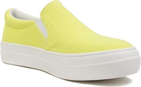 Soda TOPSHOE ave- Hike Platform Slip- On Sneaker w/Cushion Foam in Saudi Arabia