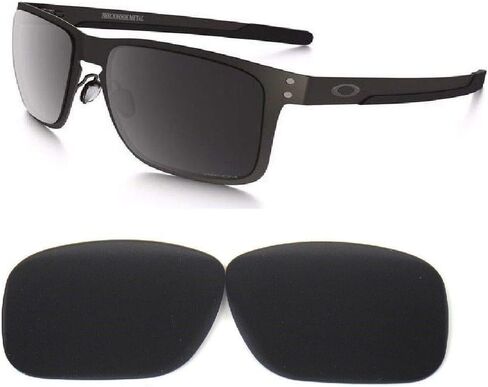 عدسات Galaxy البديلة لنظارات Oakley Metal Holbrook فقط (وليست Holbrook العادية) مستقطبة باللون الأسود بنسبة 100% UVAB in Saudi Arabia