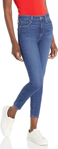 PAIGE Women's Hoxton Crop Ankle Length High Rise Ultra Skinny in Valentina in Saudi Arabia