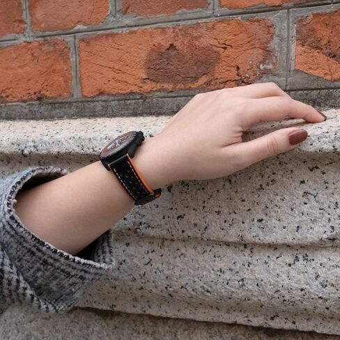 Quick Release Leather Watch Band,Watch Band for Men and Women,Watch Strap 20mm or 22mm,Genuine Leather Watch Strap,Breathable Sports Watch Strap for Thanksgiving Day,Christmas Gifts in Kuwait