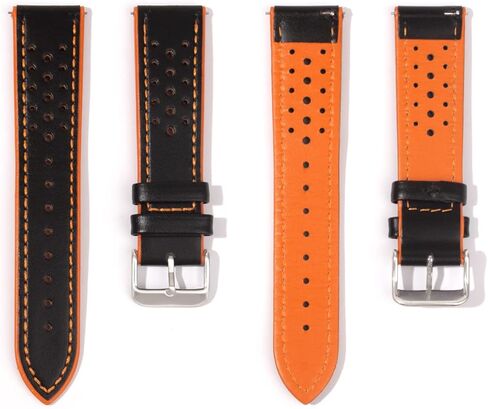 Quick Release Leather Watch Band,Watch Band for Men and Women,Watch Strap 20mm or 22mm,Genuine Leather Watch Strap,Breathable Sports Watch Strap for Thanksgiving Day,Christmas Gifts in Kuwait