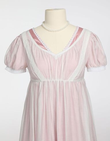 Regency Dresses for Women Vintage Ball Gown Dresses High Waistline Tea Party Dress Victorial Dress in Saudi Arabia