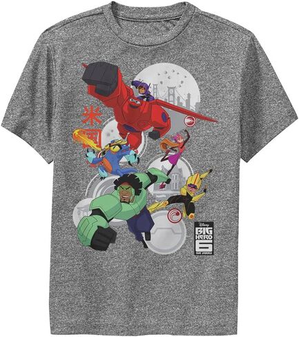 Disney Big Hero 6 Series Robo Team Boys Short Sleeve Tee Shirt in Saudi Arabia