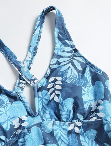 ZAFUL 2024 بِدل السباحة للنساء Tankini البطن تحكم المايوه ثوب السباحة قطعتين ملابس السباحة انقسام الرقبة لباس سباحة in Saudi Arabia