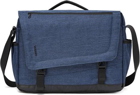 Messenger Bag for Men, Lightweight Water Resistant 15.6 In Laptop Bag Business Office Satchel Shoulder Bag in Saudi Arabia