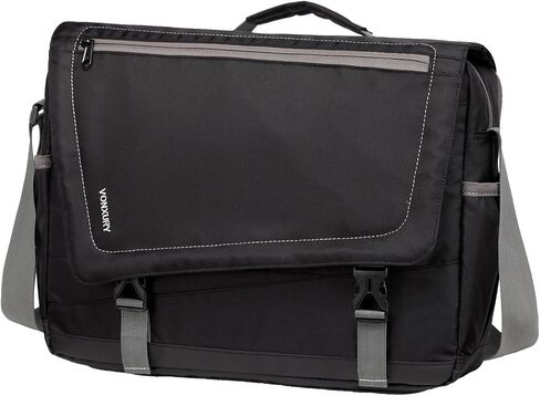 Messenger Bag for Men, Lightweight Water Resistant 15.6 In Laptop Bag Business Office Satchel Shoulder Bag in Kuwait