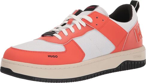 HUGO Men's Chunky Leather Low Profile Sneakers in Saudi Arabia