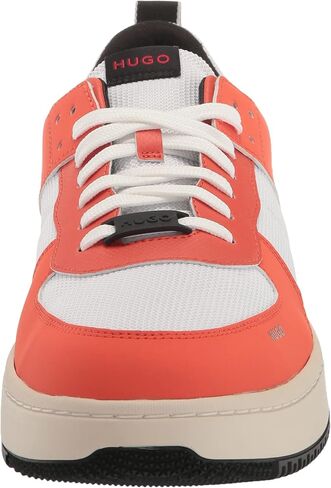 HUGO Men's Chunky Leather Low Profile Sneakers in Saudi Arabia