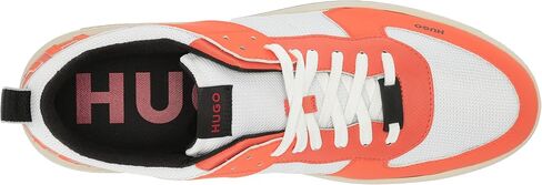 HUGO Men's Chunky Leather Low Profile Sneakers in Saudi Arabia