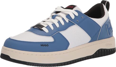 HUGO Men's Chunky Leather Low Profile Sneakers in Saudi Arabia