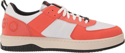 HUGO Men's Chunky Leather Low Profile Sneakers in Saudi Arabia