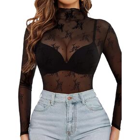 Buauty Sheer Tops for Women,Mesh Fishnet Tops Plus Size,Stylish and Sensational Mesh Blouses for Fashion-Forward Ladies in Saudi Arabia