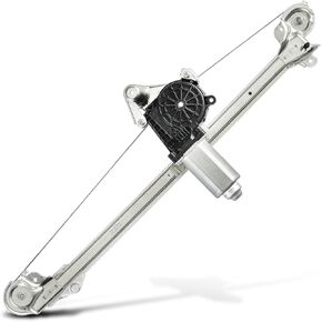 A-Premium Electric Power Window Regulator with Motor Assembly Compatible with Mercedes-Benz W210 Series E300 E320 E430 1998-1999, E55 AMG 1999, Rear Left Driver Side
