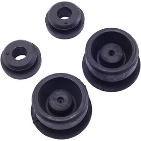 4pcs Upper Lower Rubber Cushion Bushing Radiator Mount Insulator for Ac cord Crosstour Civic CRV CRX Element Odyssey Radiator Rubber Mount Bushing 74173SJ4000 74172SM4970