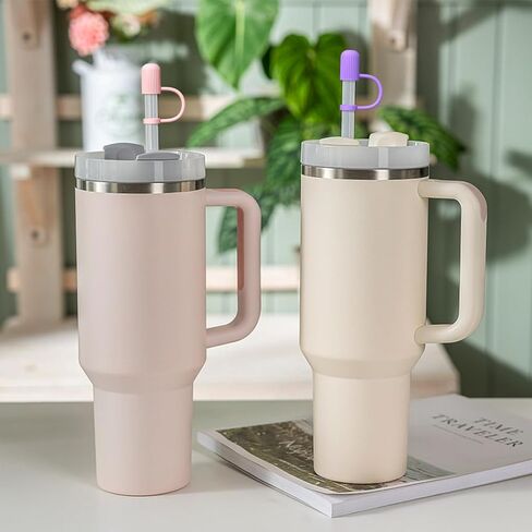 Adjustable Straw Cover for All Brand of Stanley, Simple Modern, Yeti, Owala, Hydro Flask, Reduce, Maars, Meoky, MaxBase, Beast, Hydrapeak and so on, Diameter 6mm-10mm, BPA Free, Dishwasher safe in Saudi Arabia