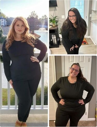 ملابس داخلية حرارية مقاس كبير من FOREYOND للنساء أطقم جونز طويلة مبطنة بالصوف طبقة أساسية بيجامة علوية وسفلية in Kuwait