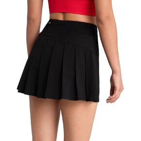 QUEENIEKE Women Golf Skorts Pleated Tennis Skirts with Pockets Shorts Running Skirt 80322