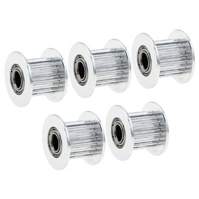 GT2 Timing Belt Idler Pulley 20 Teeth 5mm Bore 10mm Width Timing Belt Idler Pulley Wheel for 3D Printer
