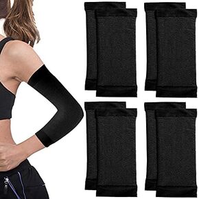 Geyoga 4 Pair of Arm Wrap Shaper Female Arm Trainers Arm Wrap Sleeve for Women Sport Fitness Arm Shape Supplies