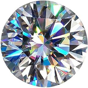 SZJINAO Moissanite D Colorless Diamond Loose Stone 0.5ct - 3ct Round Excellent Cut Gemstones VVS1 For Ring Pendant Jewelry,With GRA Certificate