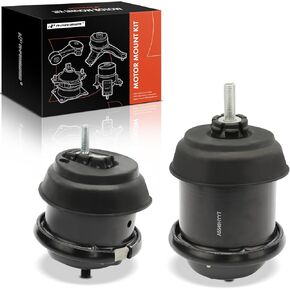 A-Premium Front and Rear Engine Motor Mount Kit Compatible with Chevrolet Traverse & GMC Acadia, 2009-2017, Acadia Limited 2017-2017 & Buick Enclave 2009-2017 & Saturn Outlook, 3.6L, 2-PC Set
