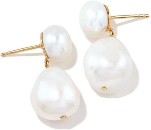 Bold Pearl Drop Earrings in Saudi Arabia