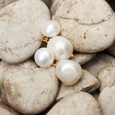 Bold Pearl Drop Earrings in Saudi Arabia