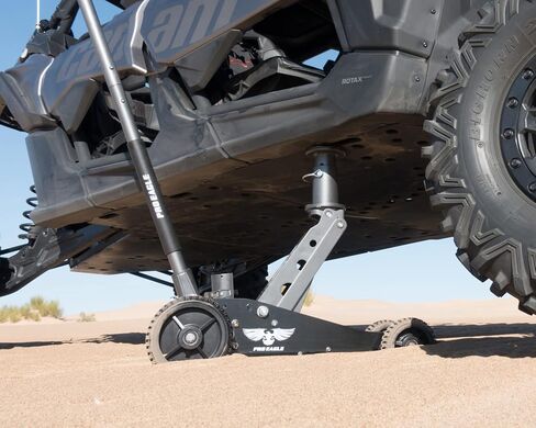 Pro Eagle 2 Ton Big Wheel Off Road Jack, The Beast, Off Road Racing High Clearance Car Jack (2 Ton, Black, Big Wheel) in Kuwait
