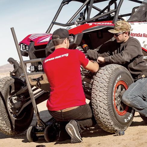 Pro Eagle 2 Ton Big Wheel Off Road Jack, The Beast, Off Road Racing High Clearance Car Jack (2 Ton, Black, Big Wheel) in Kuwait