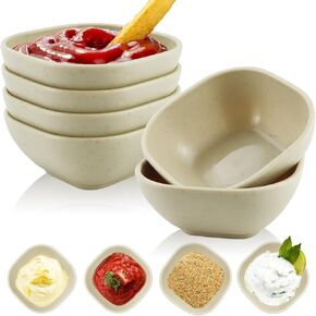 Wheat Straw Bowl Sets,6 PCS Unbreakable Cereal Bowl 36 OZ,Microwave and Dishwasher Safe Bowls,Soup Bowl Sets BPA Free Eco Friendly Bowl for Serving Soup,Oatmeal and Salad （Black Grey）