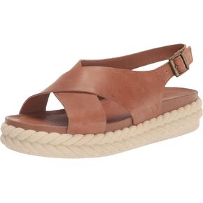 Lucky Brand Women's Laythan Backstrap Platform Sandal Wedge