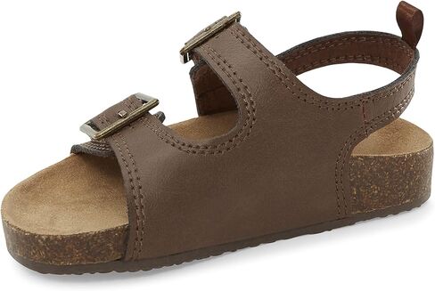 صندل كاجوال من OshKosh B'Gosh Bruno ثلاثي الأشرطة (للأطفال الصغار/الأطفال الصغار) in Kuwait