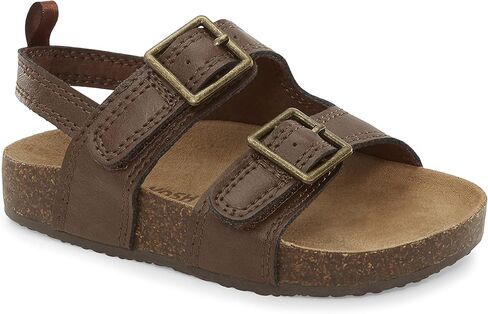 صندل كاجوال من OshKosh B'Gosh Bruno ثلاثي الأشرطة (للأطفال الصغار/الأطفال الصغار) in Kuwait