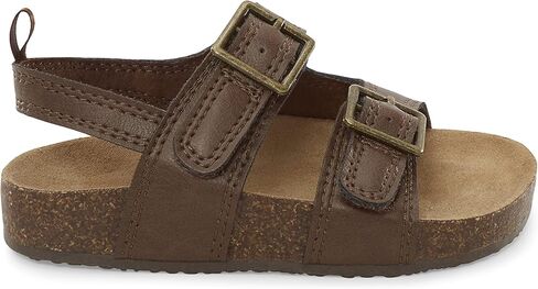 صندل كاجوال من OshKosh B'Gosh Bruno ثلاثي الأشرطة (للأطفال الصغار/الأطفال الصغار) in Kuwait