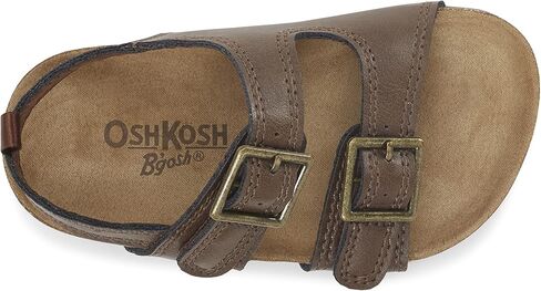صندل كاجوال من OshKosh B'Gosh Bruno ثلاثي الأشرطة (للأطفال الصغار/الأطفال الصغار) in Kuwait