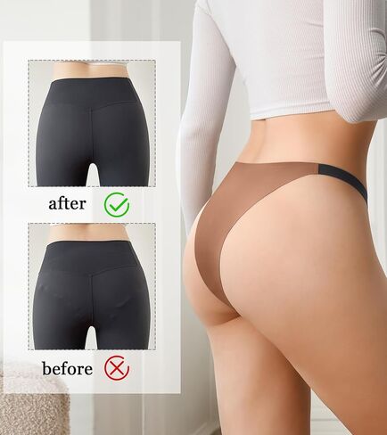 UMMISS ملابس داخلية بيكيني للنساء صفيق 10 حزمة مريحة مثير محب سراويل عالية قطع سلسلة سلس تنفس ملخصات in Kuwait