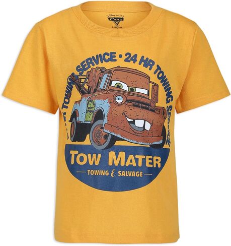 Disney Boys' 3 Pack Cars T-Shirts in Saudi Arabia