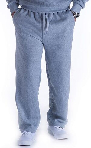 LI HANTON Men's Sweatpants Fleece Jogger Pants Athletic Workout Running Sports Sweatpants with Pockets in Saudi Arabia