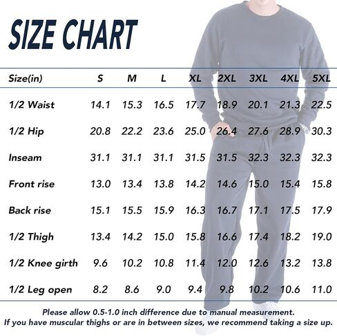 LI HANTON Men's Sweatpants Fleece Jogger Pants Athletic Workout Running Sports Sweatpants with Pockets in Saudi Arabia