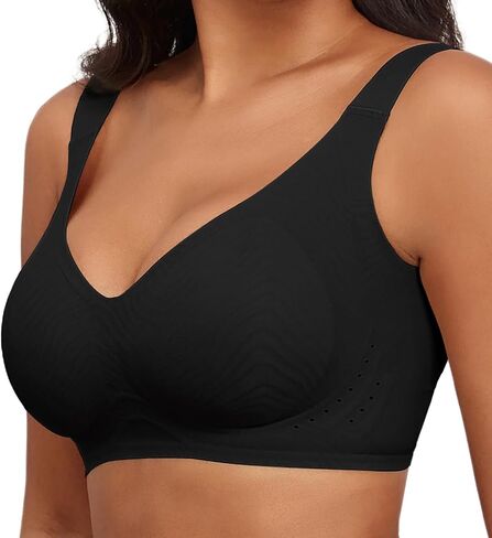 حمالات صدر نسائية ناعمة من Xcutting للنساء تغطية كاملة بدون سلك داخلي حمالات صدر مريحة للاستخدام اليومي ومبطنة بدون خياطة in Kuwait