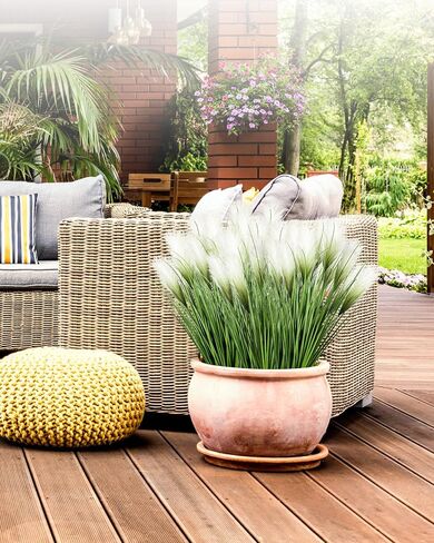 33" Artificial Plants 6 Pack Onion Tall Grass Greenery, Faux Fake Grass Shrubs Plant Flowers Wheat Grass for House Home Indoor Outdoor Office Room Gardening Indoor Décor-Green in Saudi Arabia
